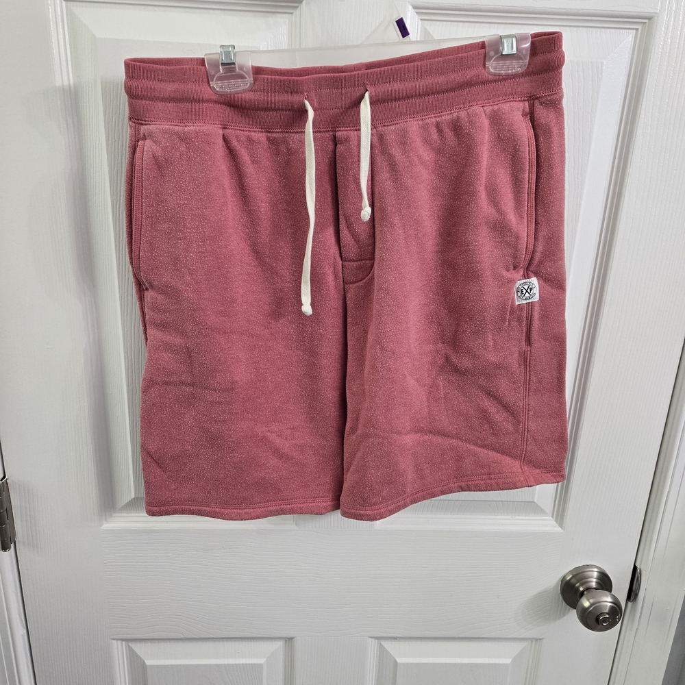 Express Men's Coral Terry Shorts